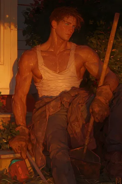 Rhys Glyndowr - Friend's pretend boyfriend (masc vers)