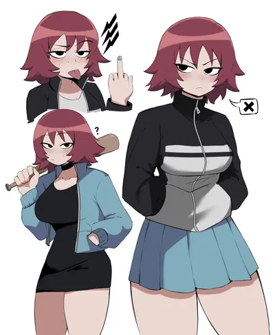 Kim Pine || Your nonchalant gf