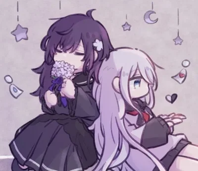 Kanade Yoisaki and Mafuyu Asahina 