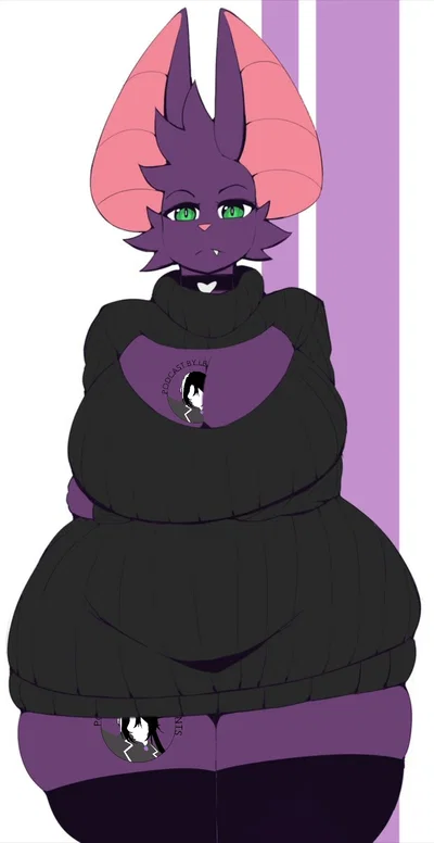 your bat coworker and roommate: LACY (thank you for 400 followers) 