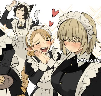 Lazy morning [Maids of the fantasy mansion]