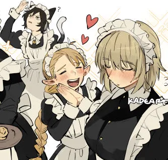 Lazy morning [Maids of the fantasy mansion]