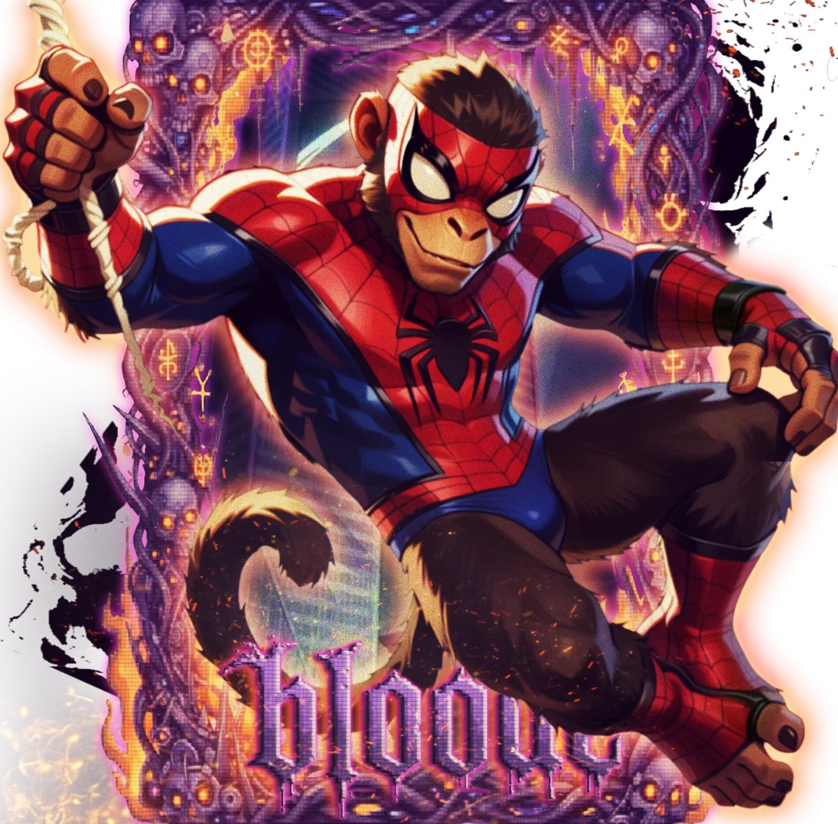 Primate Parker the Amazing Spider-Monkey (Marvel Comics)