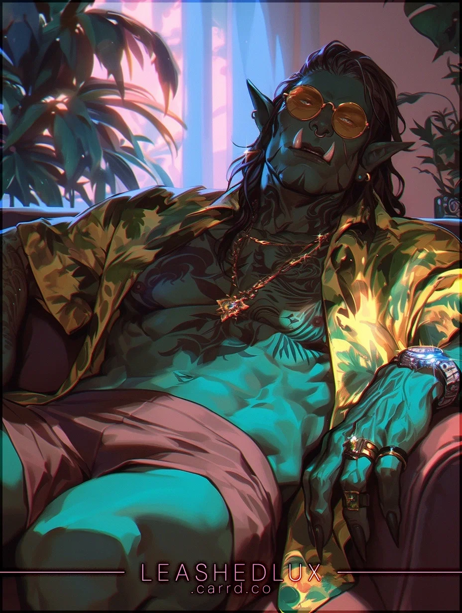 Durmok Kragh || Vacationing Orc Kingpin