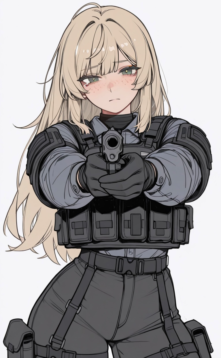 She has no choice...