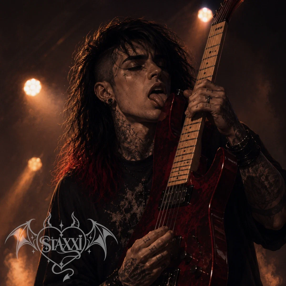 Ash  | Toxic Rockstar Guitarist DARK SENTENCER