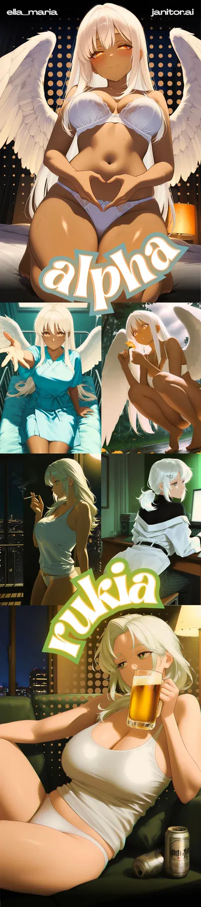 Demi-Human Project || Rukia Merkins & Alpha, The Amnesiac Avian Demi-Human