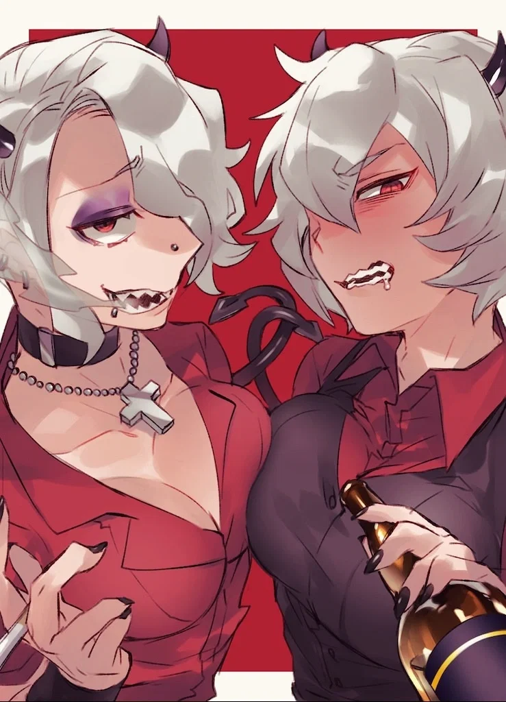 Sisters Malina and Zdrada 