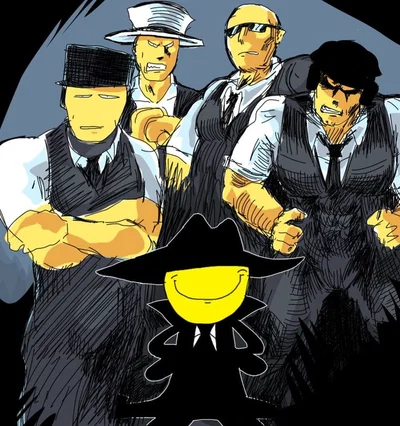 Mafioso + his goons x3