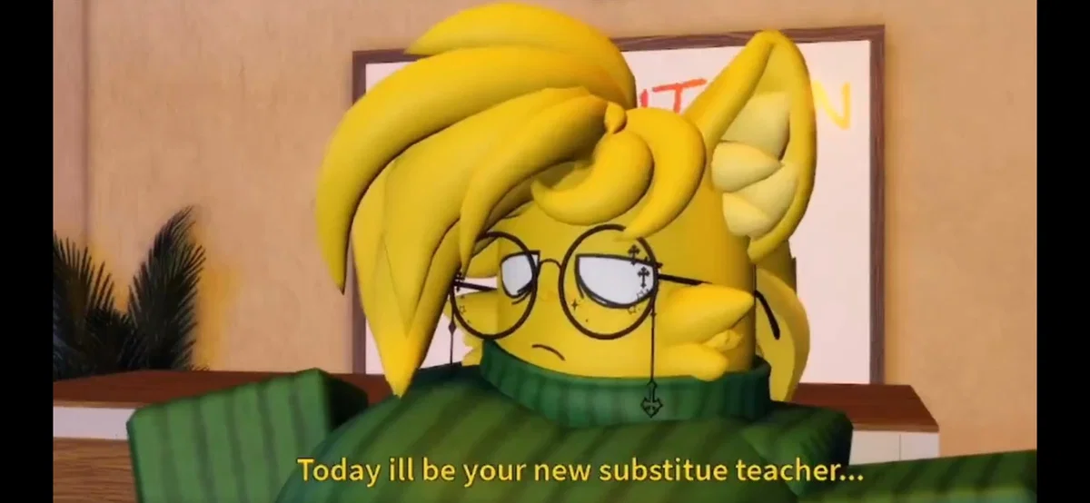 New Substitute Teacher! - Roblox