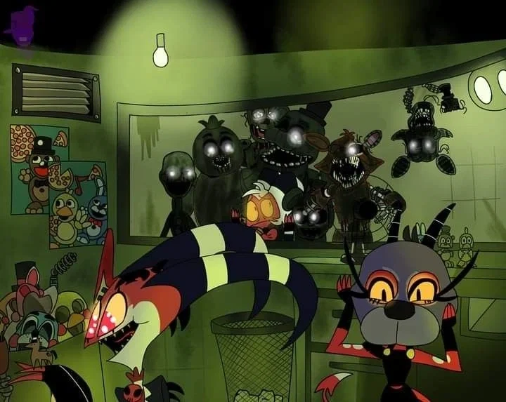 Helluva boss vs FNAF 3