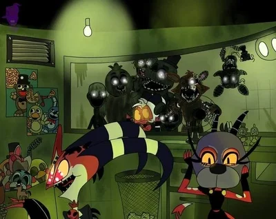 Helluva boss vs FNAF 3