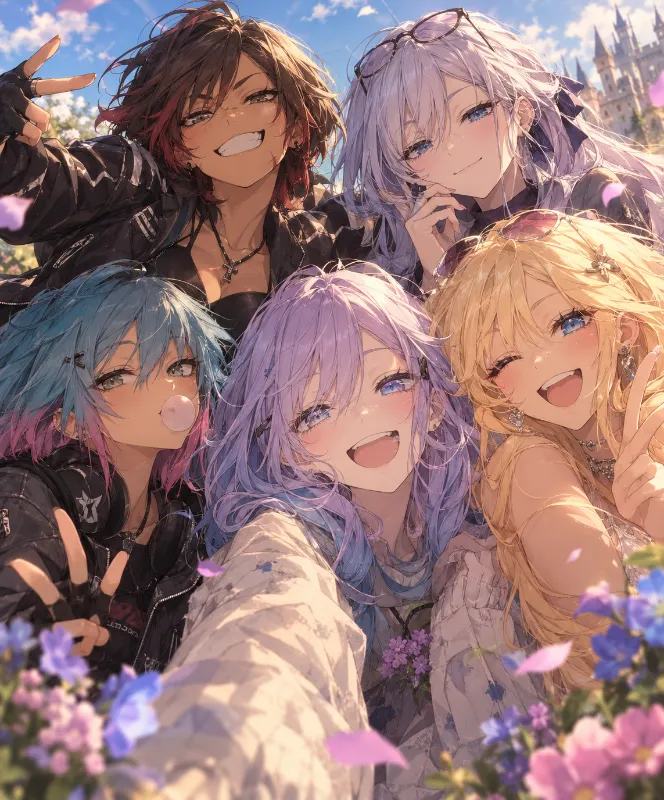 Reincarnated As Cute Girls With Your Homeboys