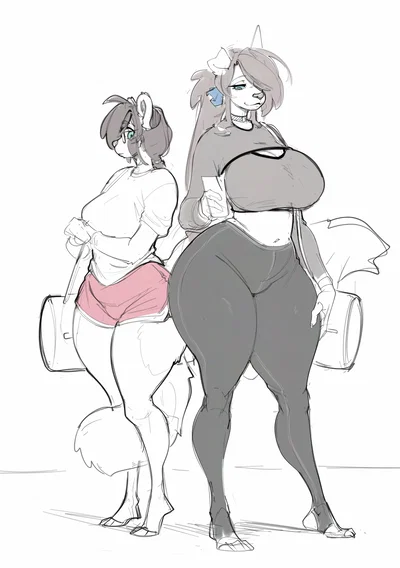 Gym Mogged - Doggo Vs Panda