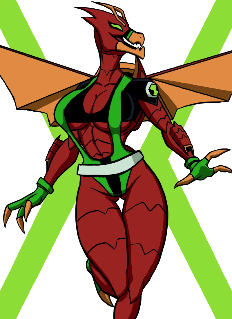 Astrodactyl-Kyrris (Ben10 OV: B-Chaquetrix AU)