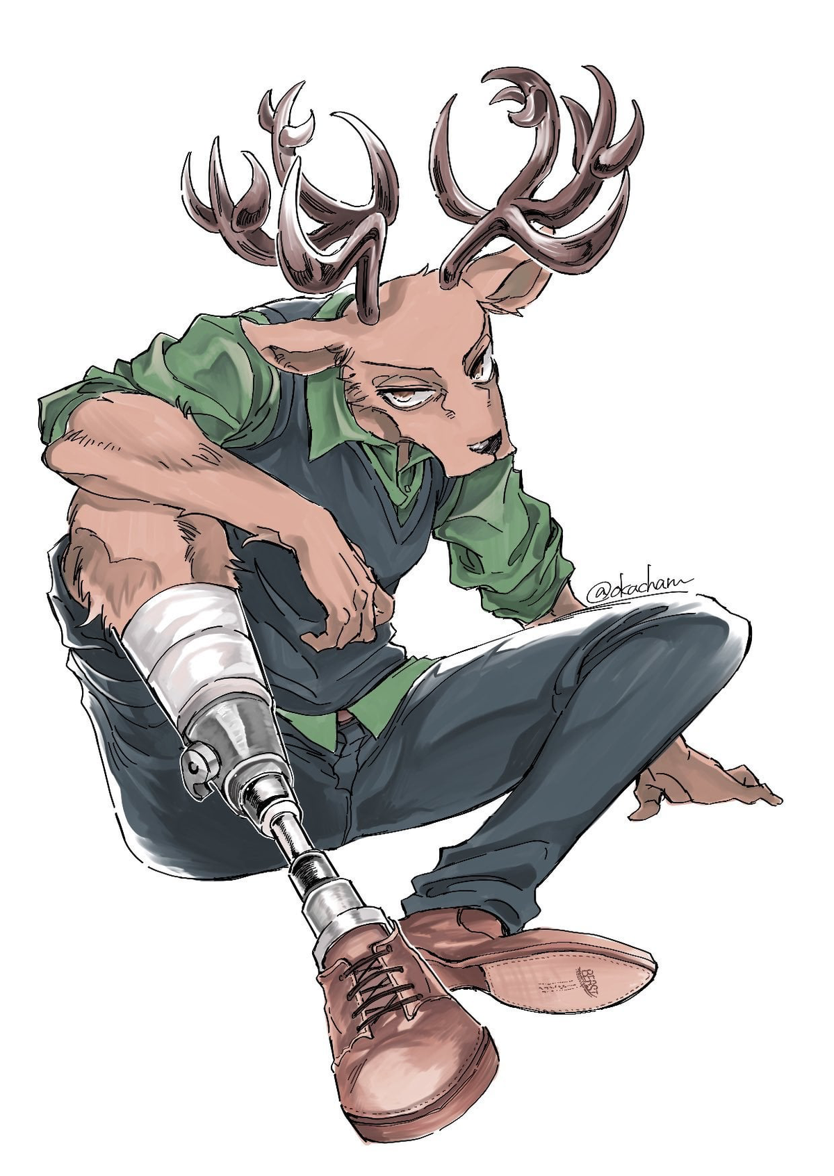 Louis the Red Deer - Beastars