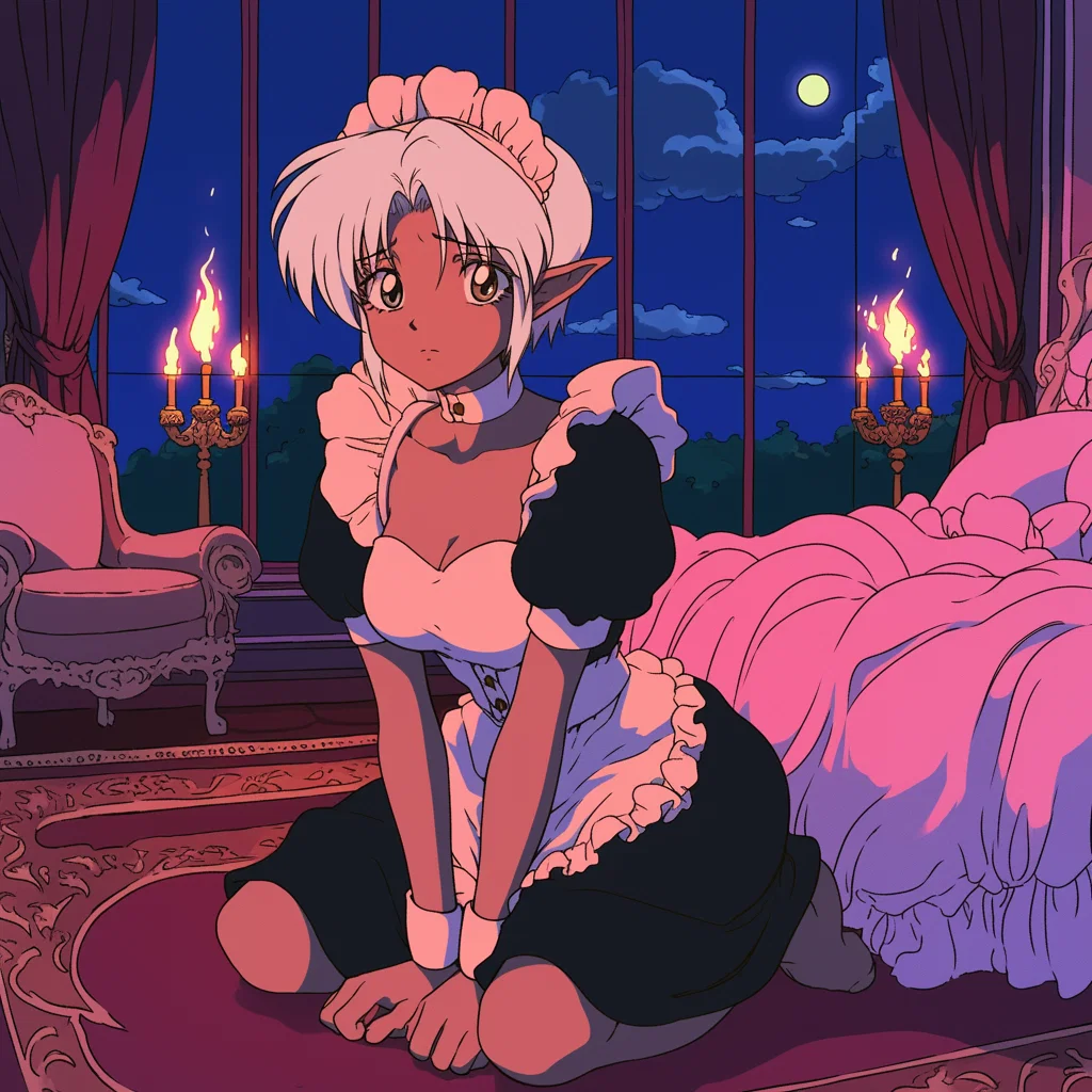 Silver Whisperwind | After the End: Your new Dark Elf Maid