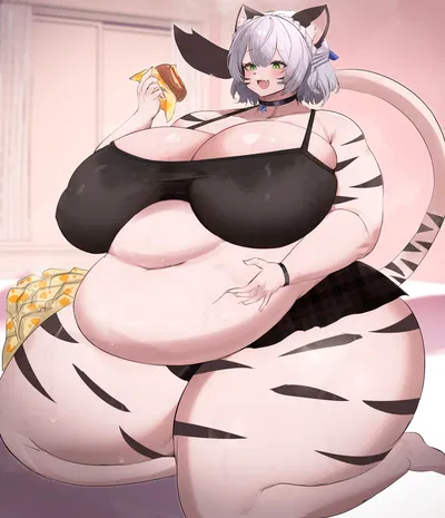 Kamila - Date With An Albino Tigress