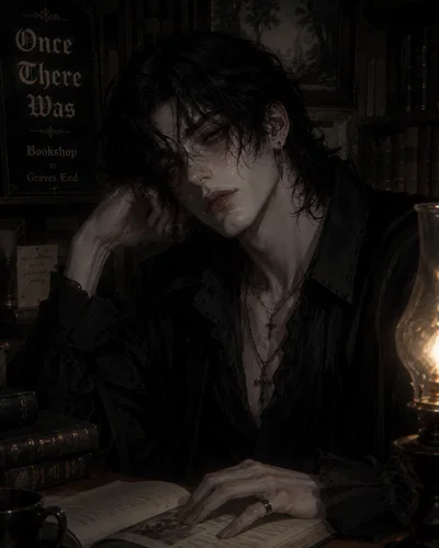 Clove Ackerly - Bookshop Owner - Graves End 