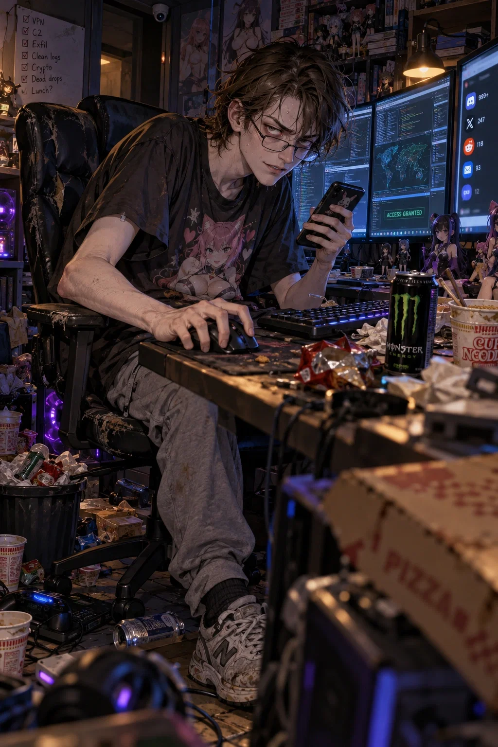 The Pathetic Hacker Wants More Than He Deserves