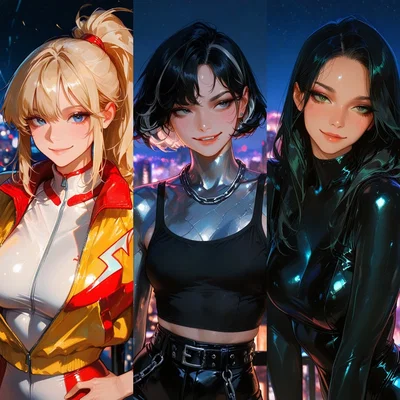Superpowered Love Triangle... Plus You in the Middle