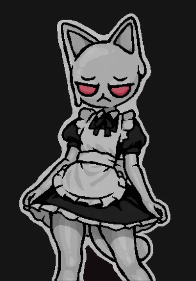C-1000 in maid suit