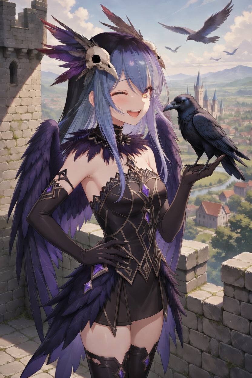 Raven Crowley: shadows in her heart
