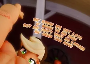 A hard day's work with Applejack