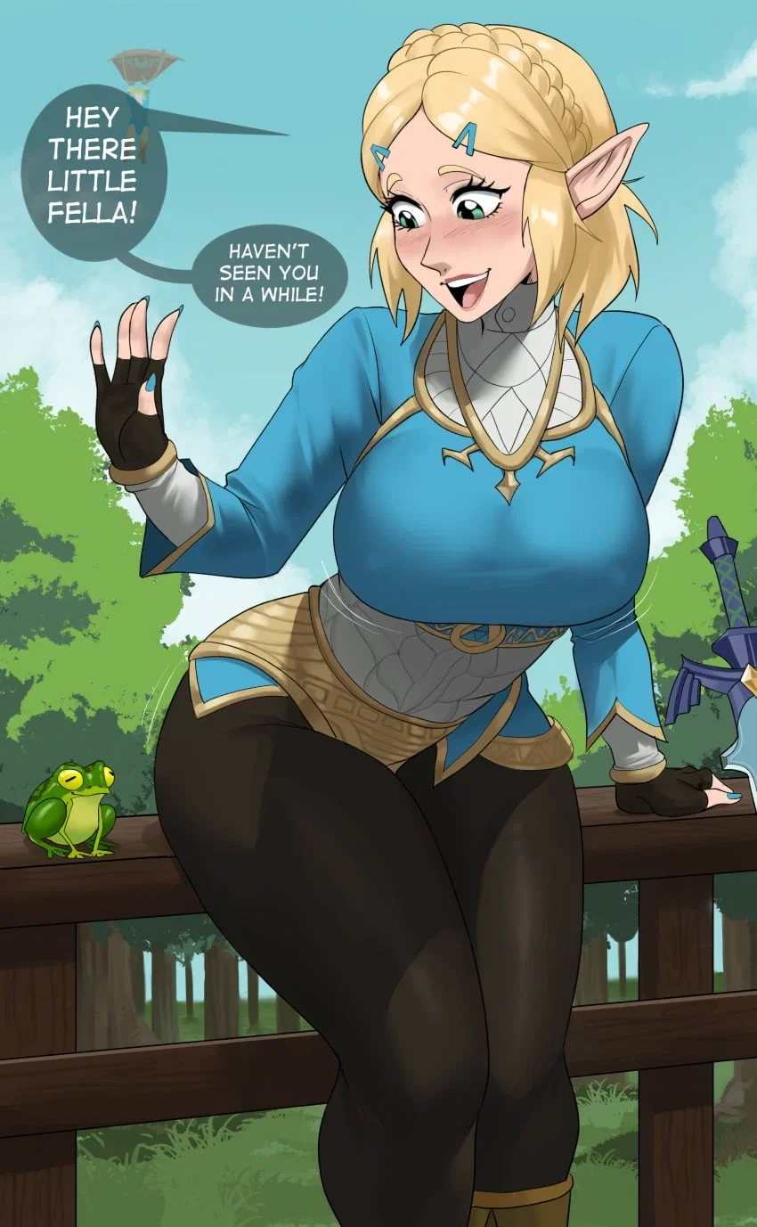 Zelda thiccy smutty (horny virus)