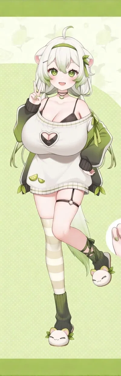 Limealicious: Cringe "Quirky" Ferret-Girl
