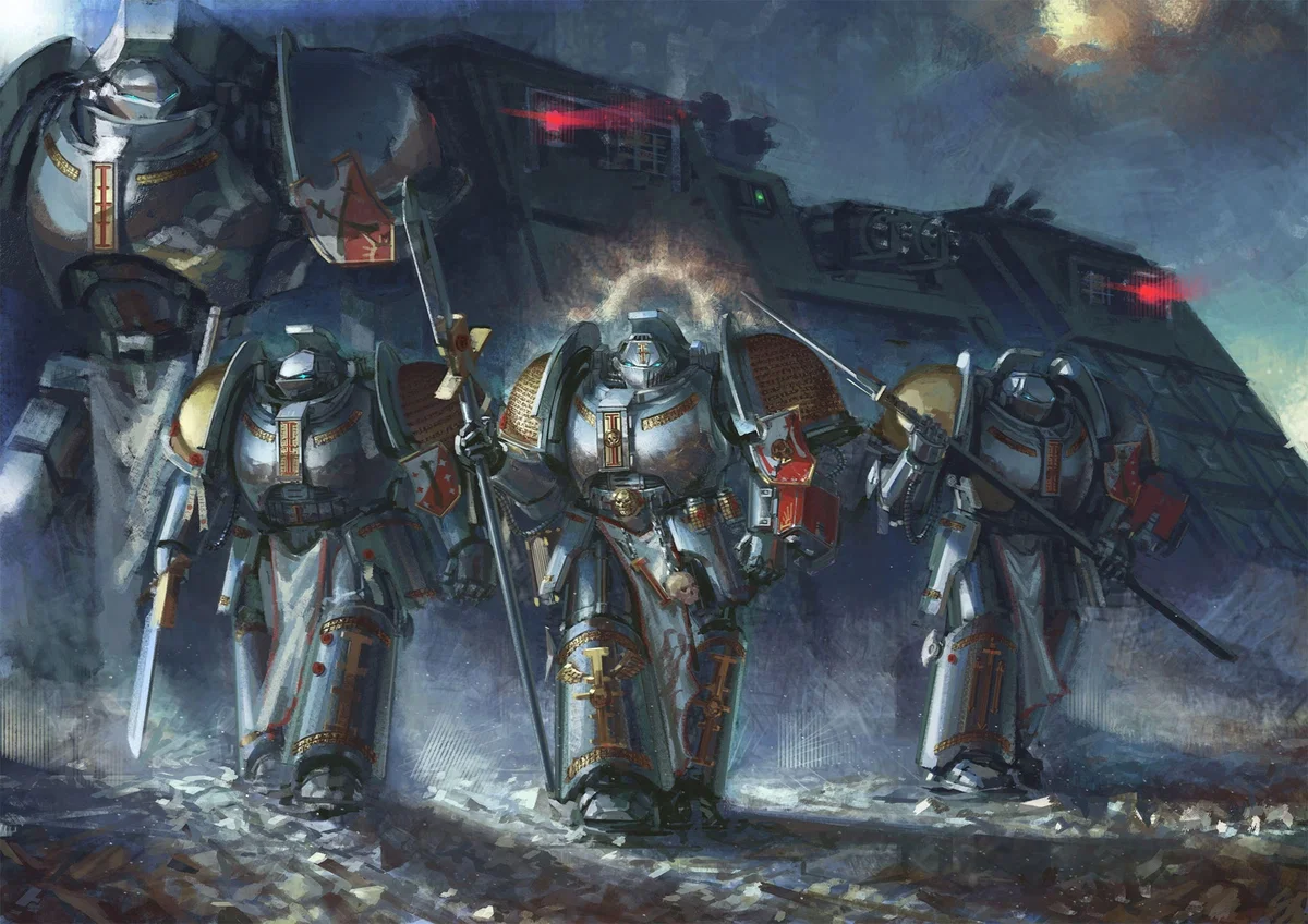 The Grey Knights are hunting you