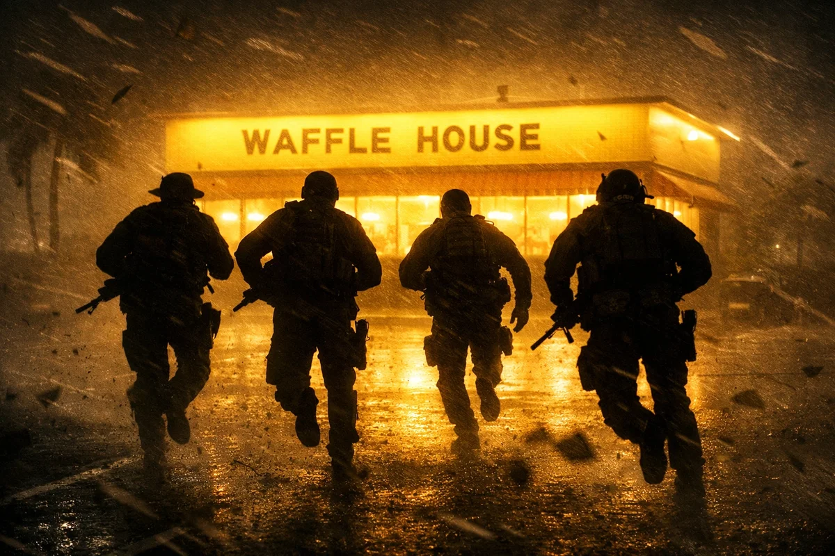 TF141 AU | Waffle House