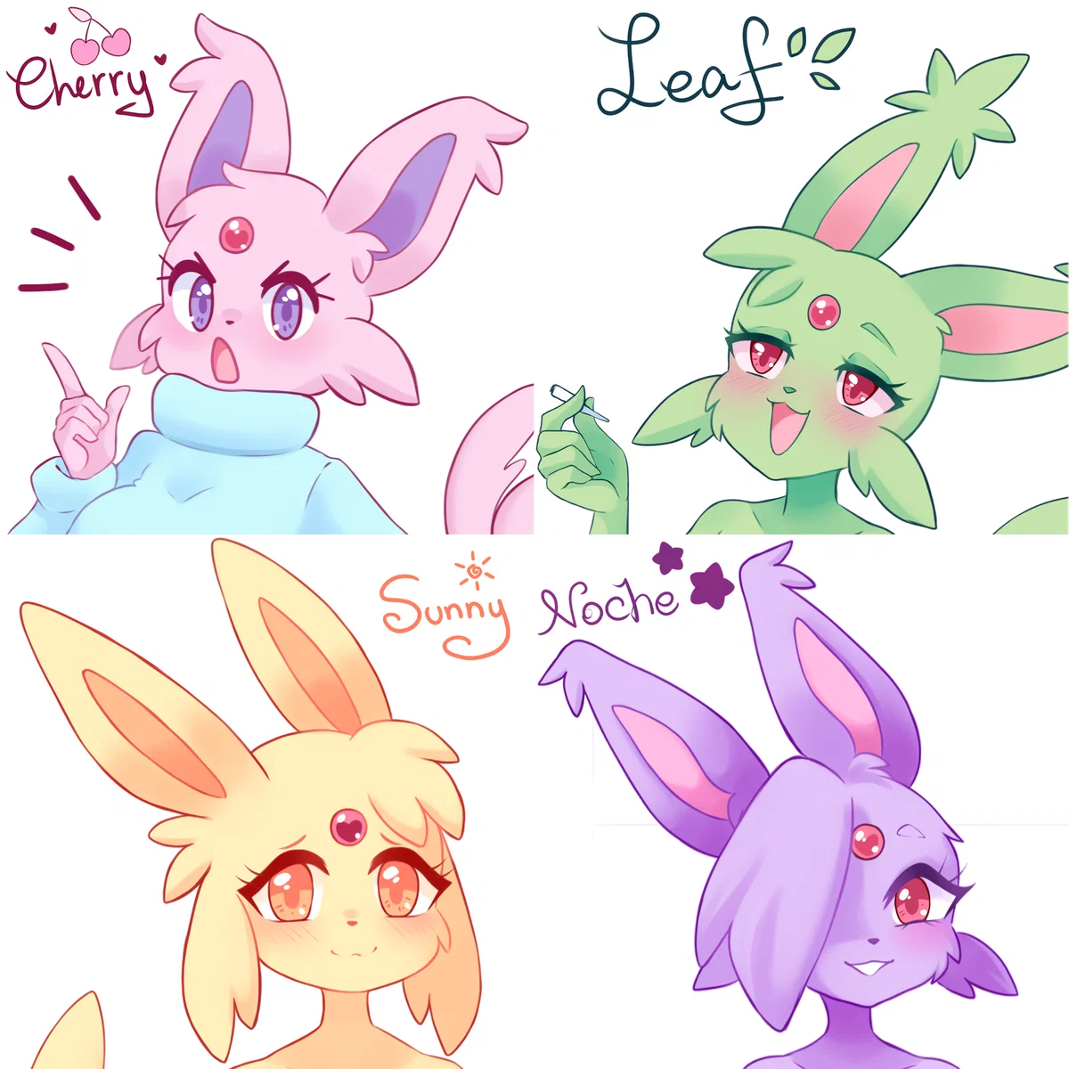 Espeon Gurls (Inosagi)