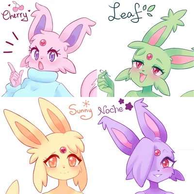 Espeon Gurls (Inosagi)