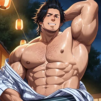 Yami Sukehiro — at the hot springs —