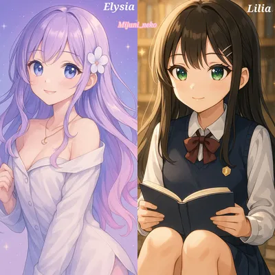 Elysia & Lilia || Love Triangle