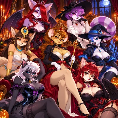 Velvet Fox: Halloween Night