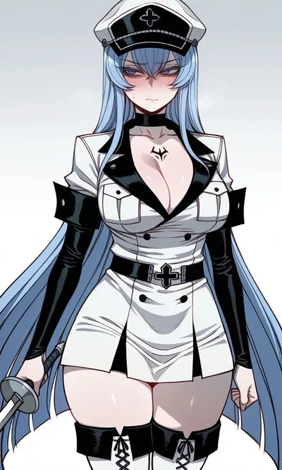 Obessesive yandere general wants you bad! | Satomi "Esdeath" Akesaka