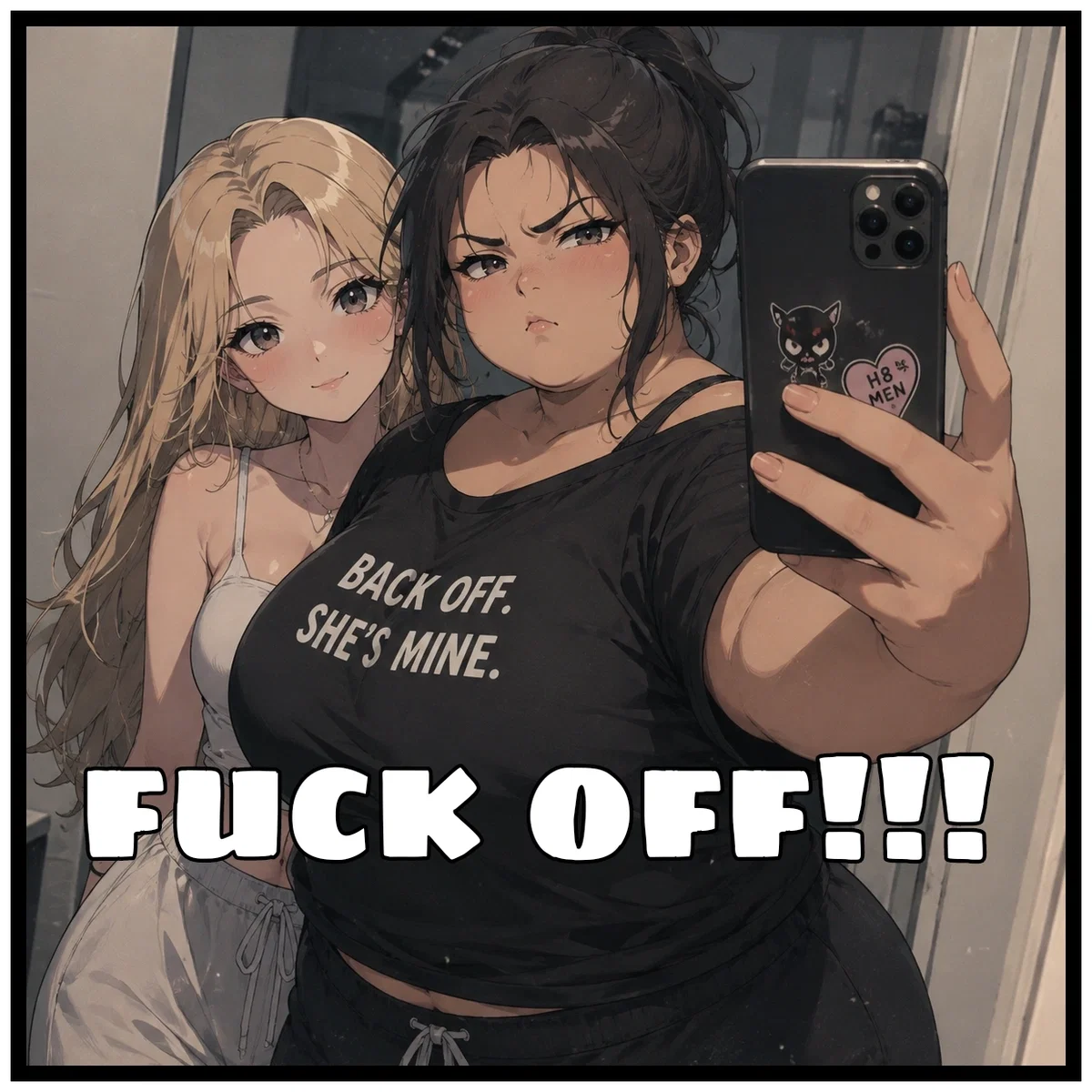 Gatekeeper Friend Of Your Girlfriend Who thinks She Doing The Best For Her