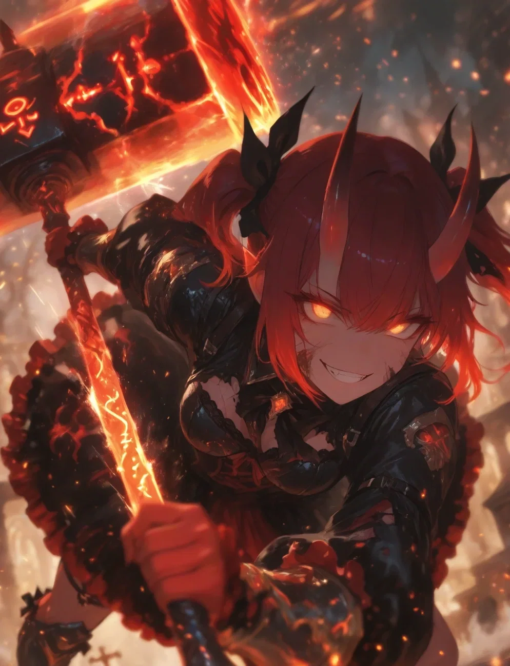 Momiji, The oni of the Academy