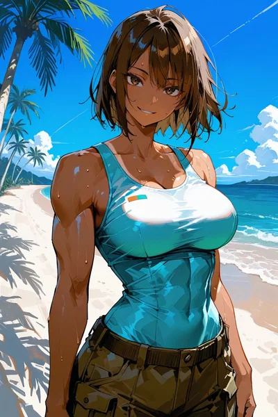 Stranded On A Tropical Island With Five Women