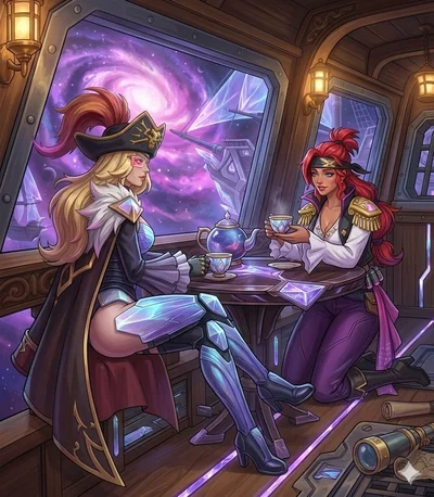 Emma Frost and Psylocke -  Corsair skins