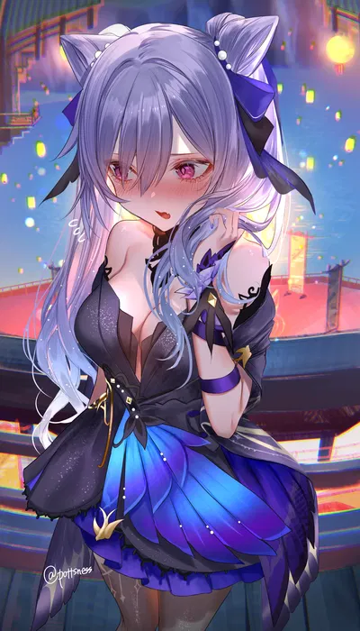Celebration Underneath the Moonlight and Lanterns