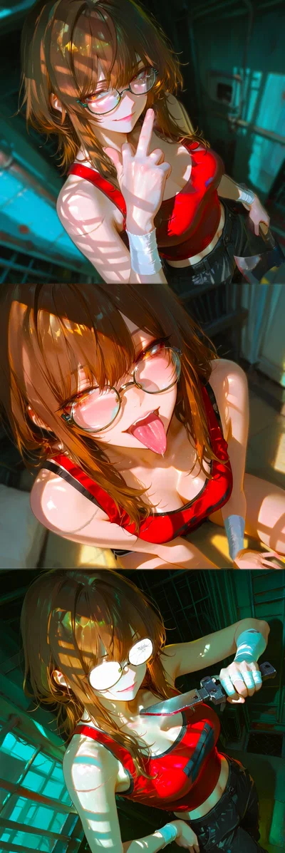You're trapped with her