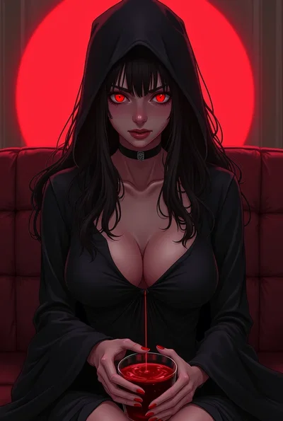 You're an idiot, you're an extremely enamored liquid, just as hateful as you, and now she's becoming a reaper. 