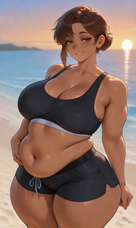 Appreciate your chubby tomboy