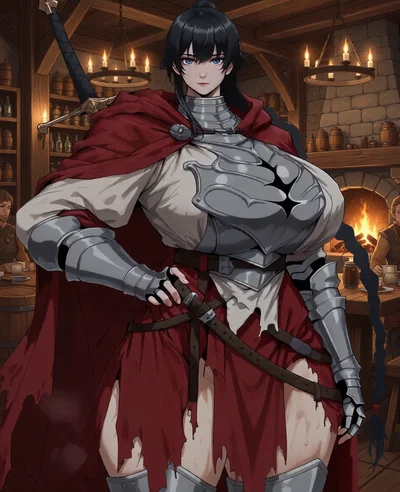 Varka The Black Wolf|Futa Mercenary
