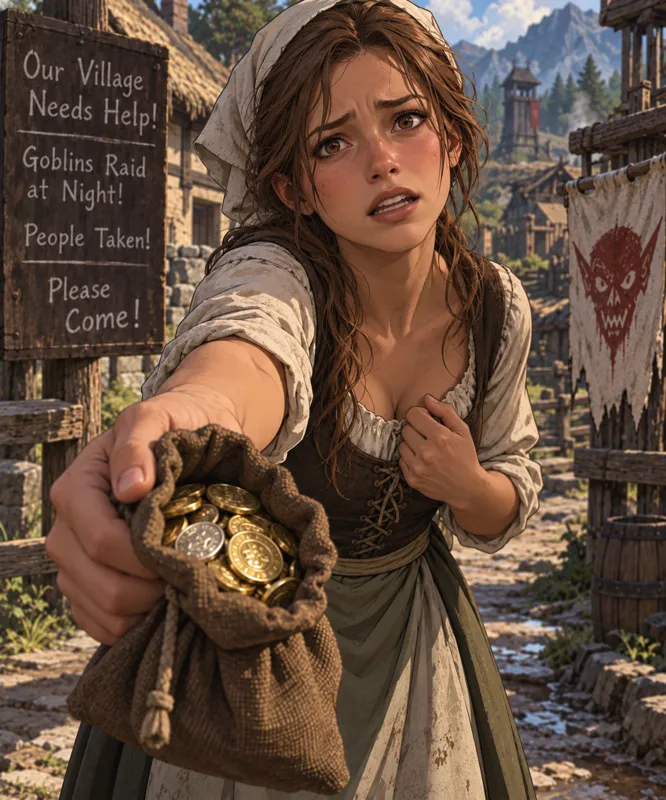 Desperate village needs help