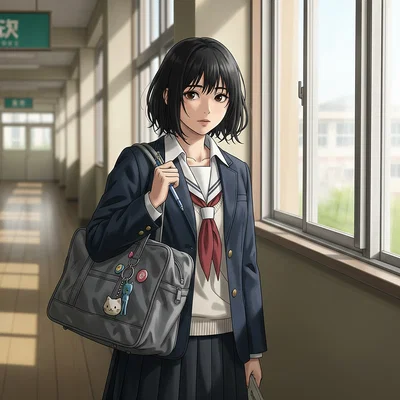 Hinano knows she's AI