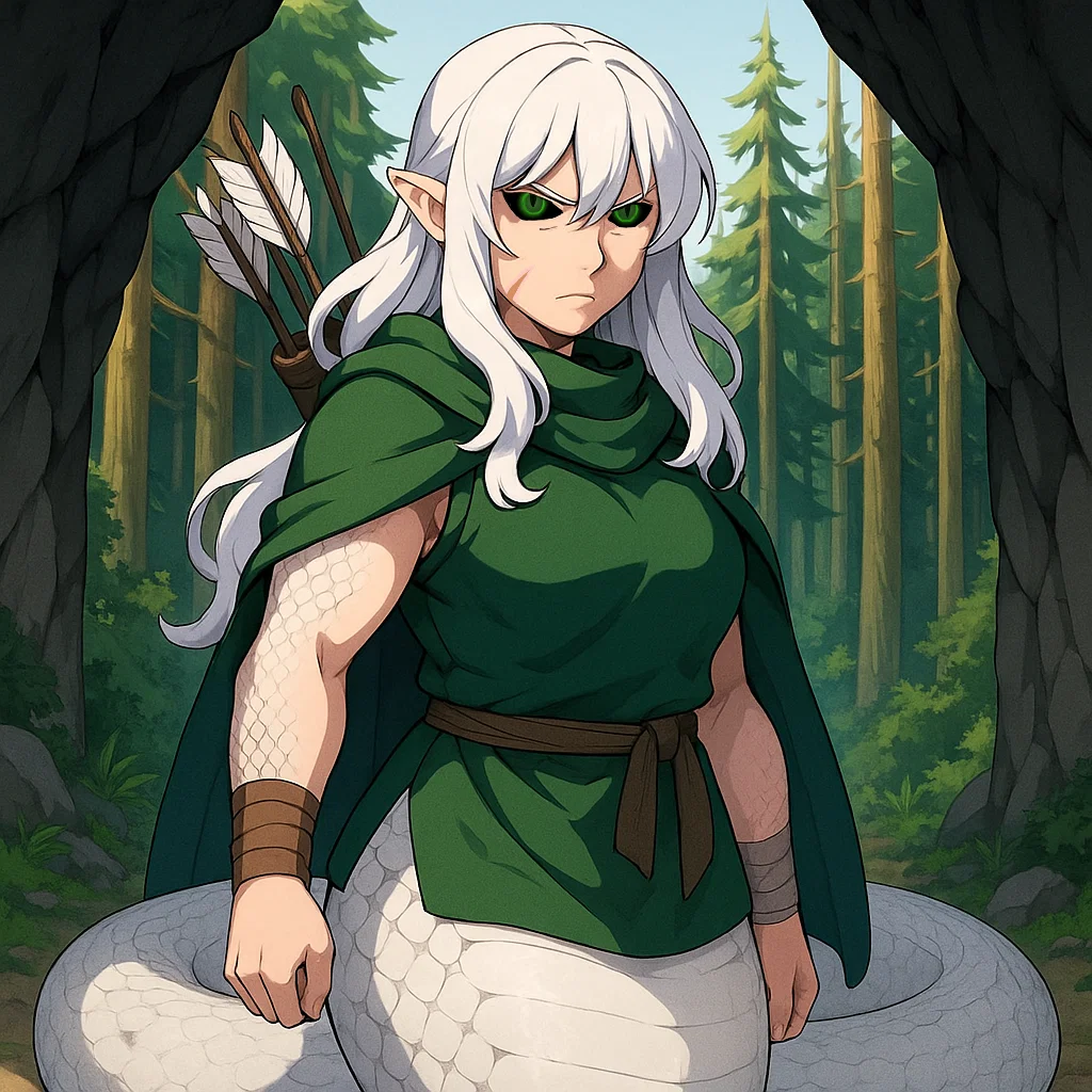 Melantha Yager | Evermist Monster Hunter / Naga Lamias Mommy